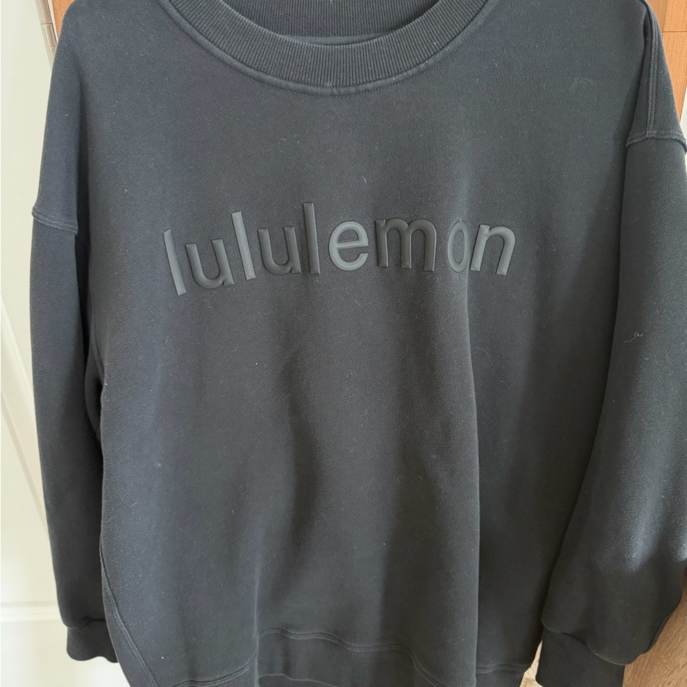 lululemon athletica Black Sweatshirt
